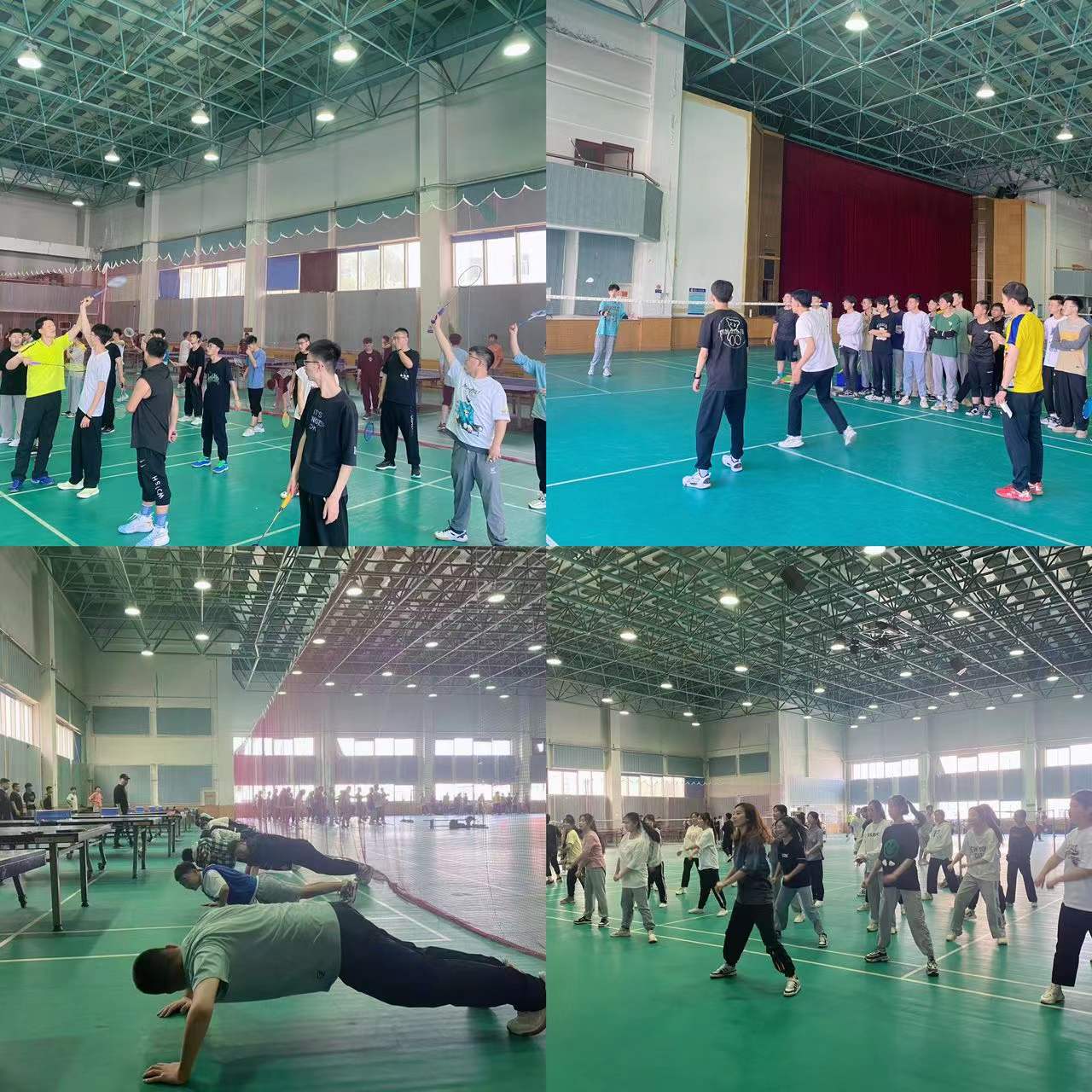 体育部开展期中教学检查工作