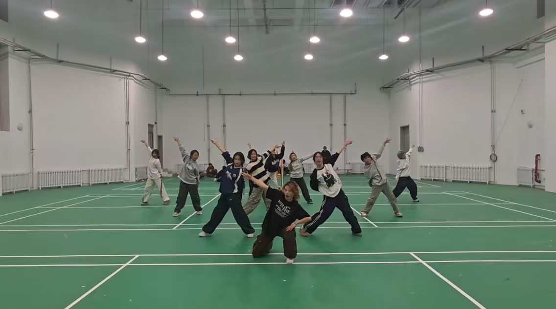 体育部积极备战“2024年中国大学生街舞锦标赛”